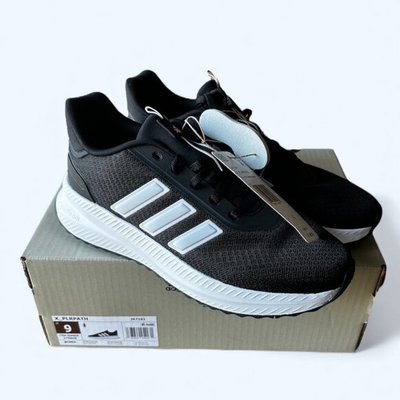 adidas Women's XPLR Path 2.0 Sneaker Black Size 9 - Picture 1 of 8